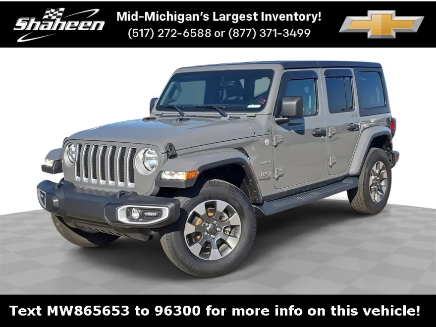 2021 Jeep Wrangler Unlimited Sahara photo 1