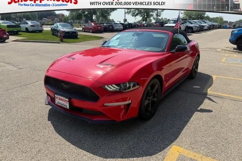 2021 Ford Mustang EcoBoost Convertible photo 1