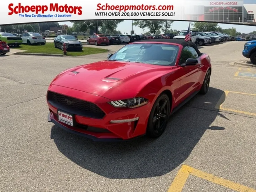2021 Ford Mustang EcoBoost Convertible photo 1