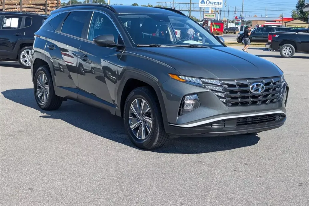 2022 Hyundai Tucson Hybrid Blue photo 1