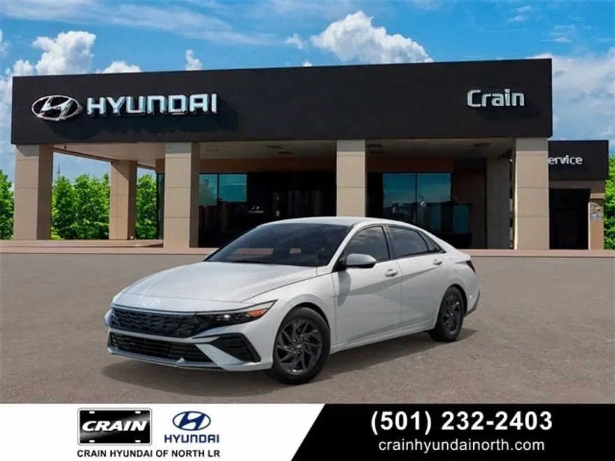 2025 Hyundai Elantra Hybrid Blue photo 1