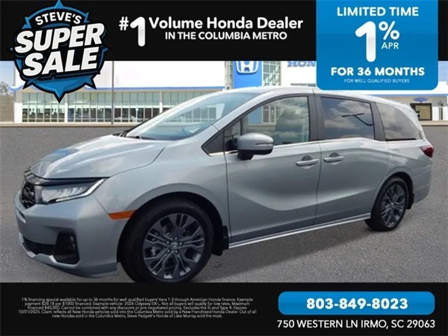 2026 Honda Odyssey Touring photo 1