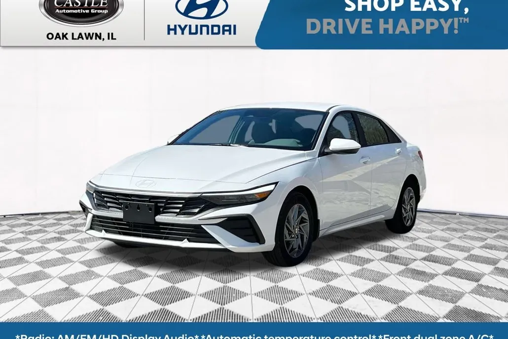 2025 Hyundai Elantra Hybrid Blue photo 1