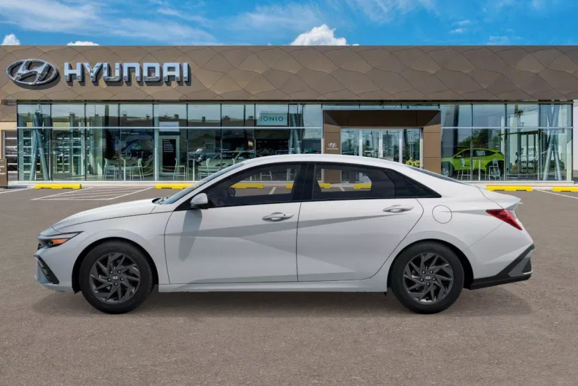 2025 Hyundai Elantra Hybrid Blue photo 1