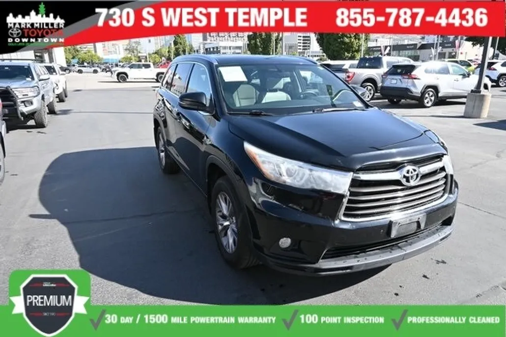 2015 Toyota Highlander XLE photo 1