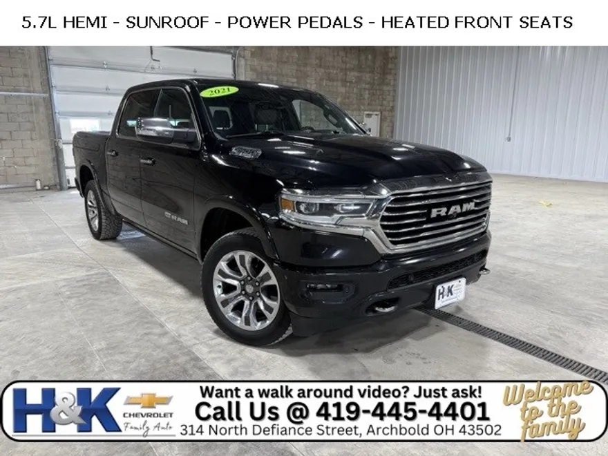 2021 Ram 1500 Laramie Longhorn photo 1