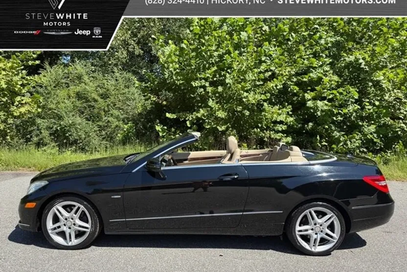 2012 Mercedes Benz E 350 Cabriolet photo 1