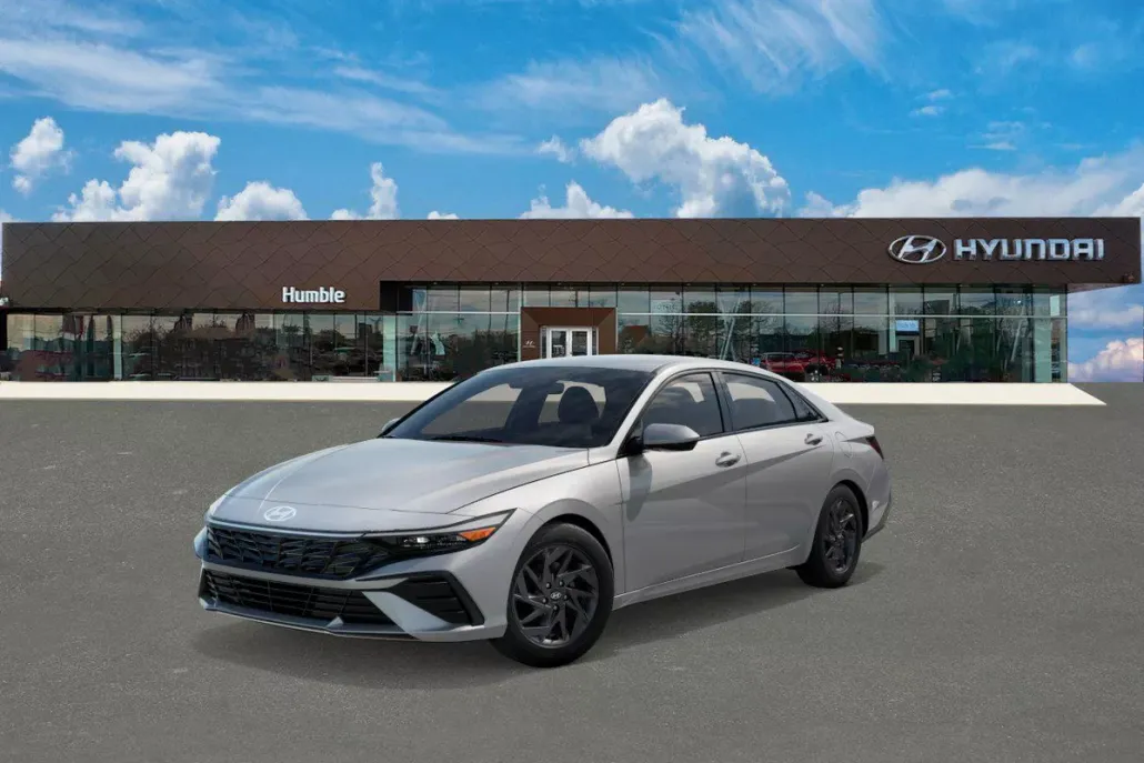 2025 Hyundai Elantra Hybrid Blue photo 1