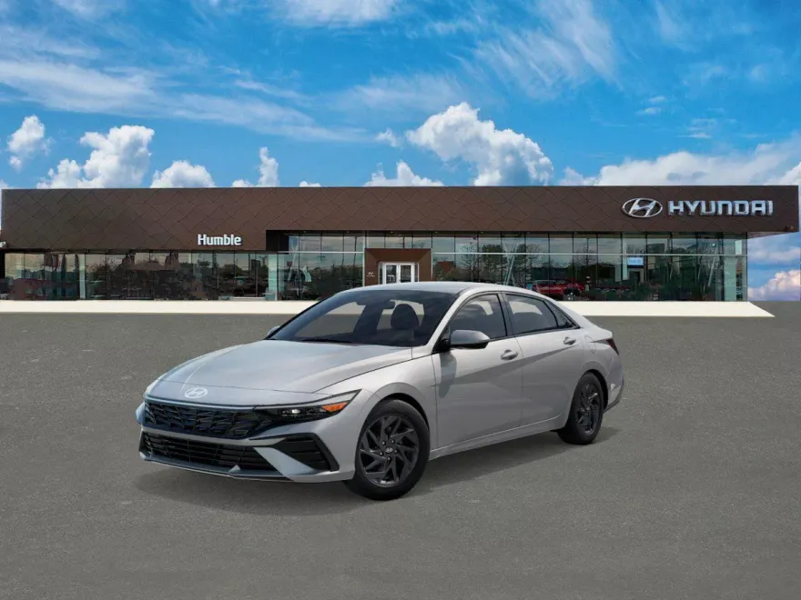 2025 Hyundai Elantra Hybrid Blue photo 1