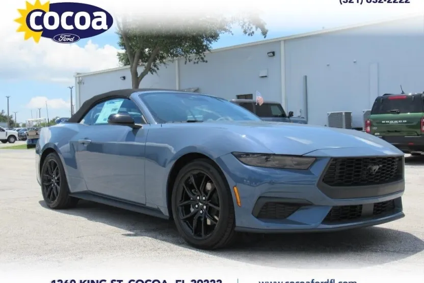 2025 Ford Mustang EcoBoost Convertible photo 1