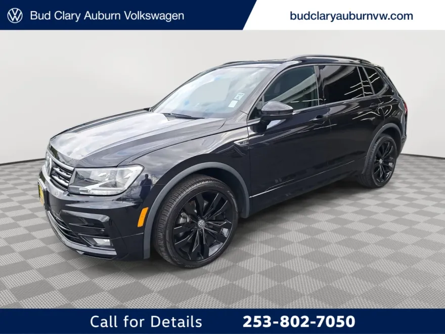 2021 Volkswagen Tiguan SE R-Line Black photo 1
