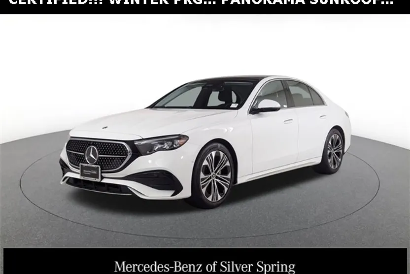 2025 Mercedes Benz E 350 4MATIC Sedan photo 1