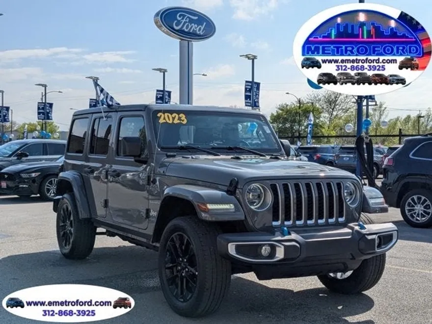 2023 Jeep Wrangler 4xe Sahara photo 1