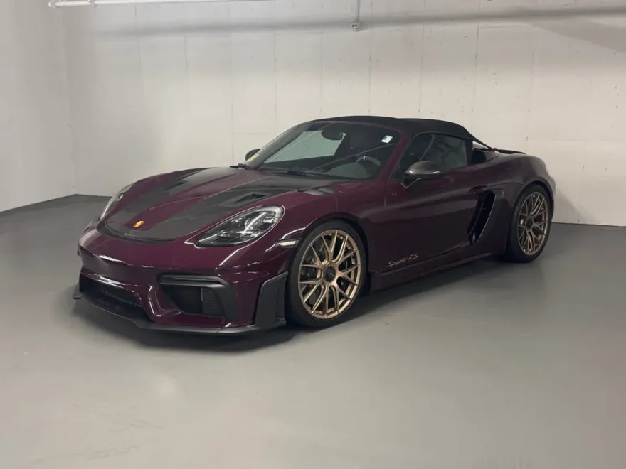 2025 Porsche Boxster Spyder photo 1