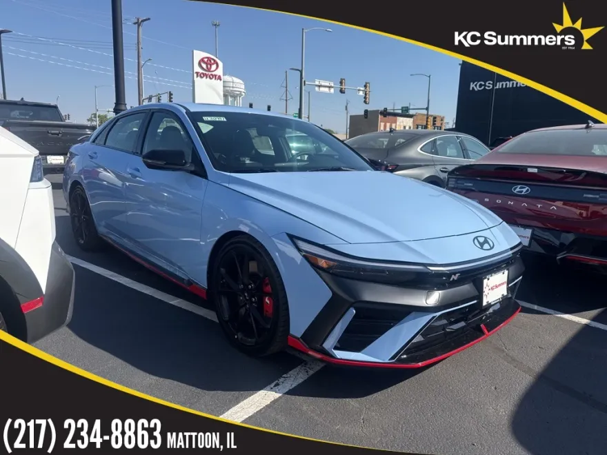 2025 Hyundai Elantra Blue photo 1