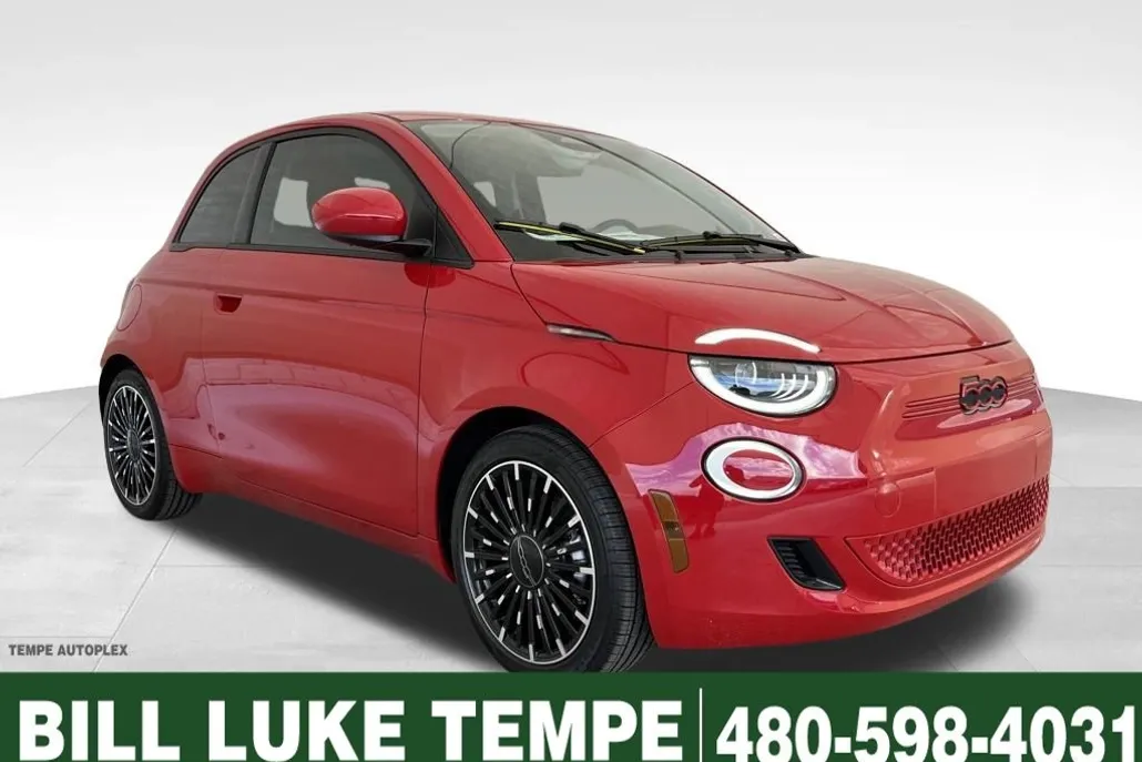 2024 Fiat 500e Red photo 1