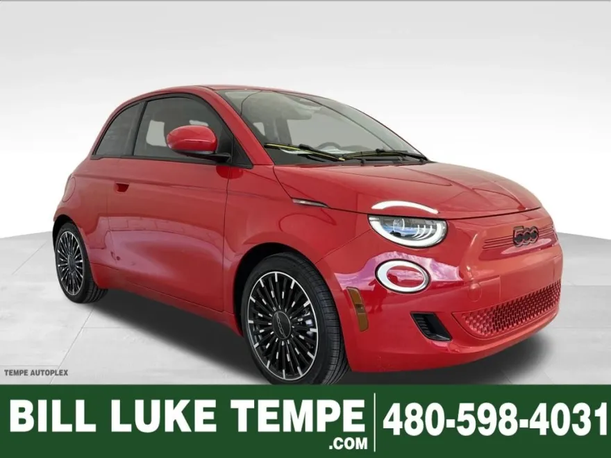 2024 Fiat 500e Red photo 1
