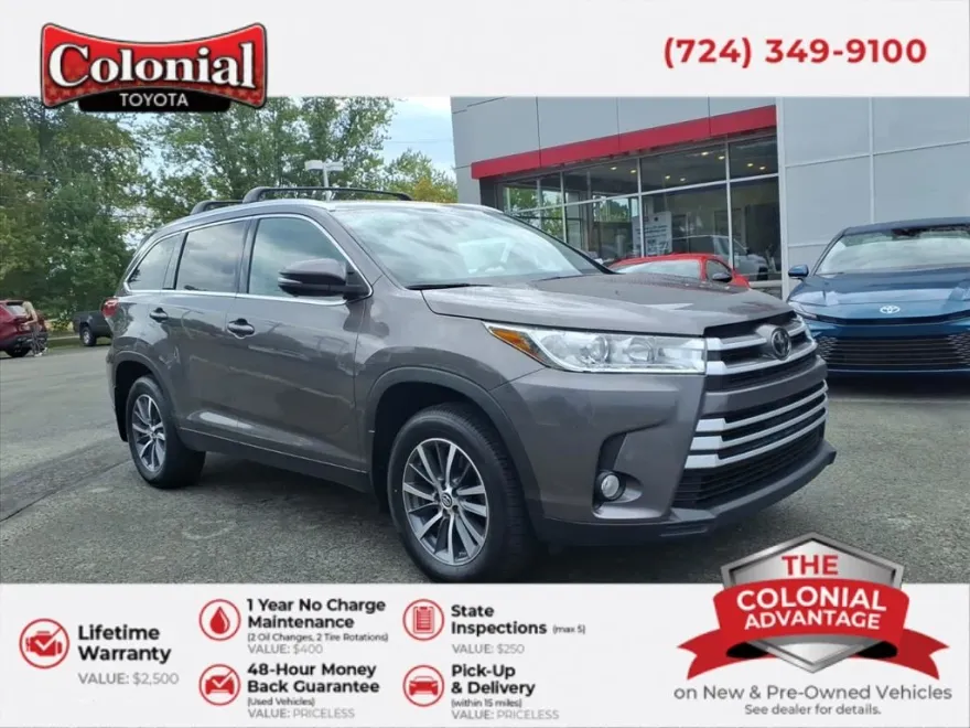2019 Toyota Highlander XLE photo 1