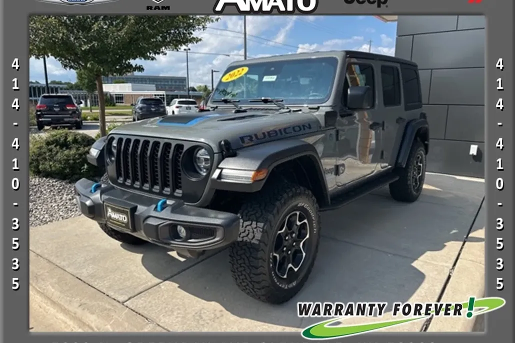 2022 Jeep Wrangler Unlimited Rubicon 4xe photo 1