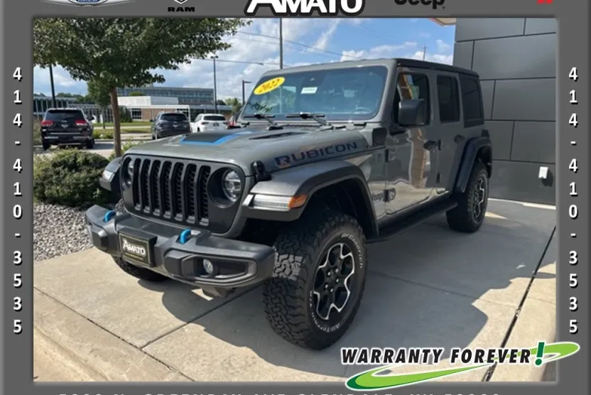 2022 Jeep Wrangler Unlimited Rubicon 4xe photo 1