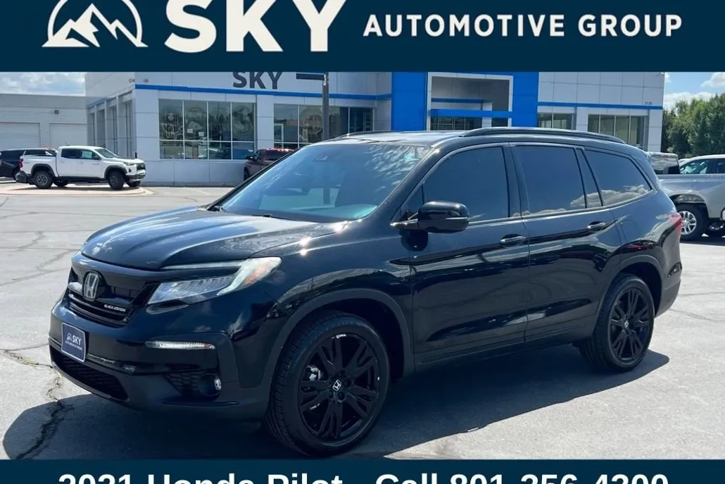 2021 Honda Pilot Black Edition photo 1
