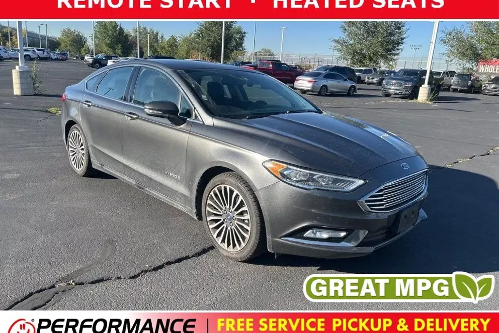 2018 Ford Fusion Titanium Platinum Hybrid photo 1