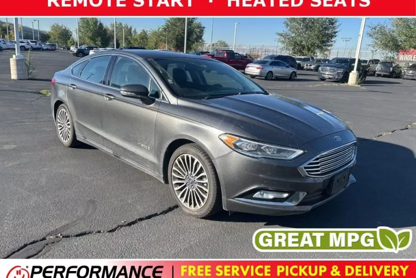 2018 Ford Fusion Titanium Platinum Hybrid photo 1