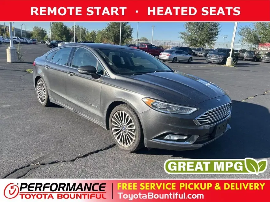 2018 Ford Fusion Titanium Platinum Hybrid photo 1