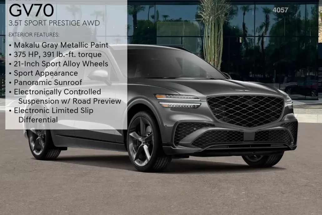 2026 Genesis GV70 3.5T Sport Prestige photo 1