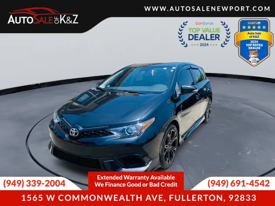 2018 Toyota Corolla iM SE photo 1