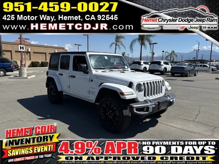 2023 Jeep Wrangler Sahara 4xe photo 1