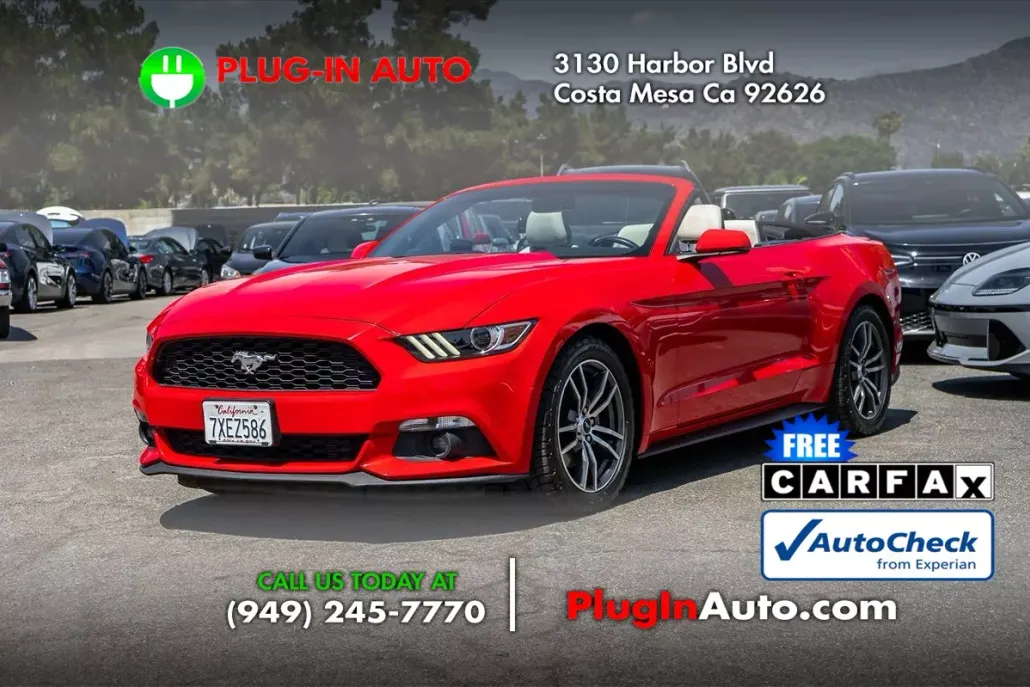 2017 Ford Mustang EcoBoost Premium Convertible photo 1