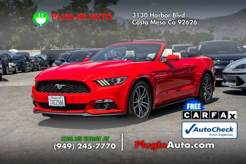 2017 Ford Mustang EcoBoost Premium Convertible photo 1