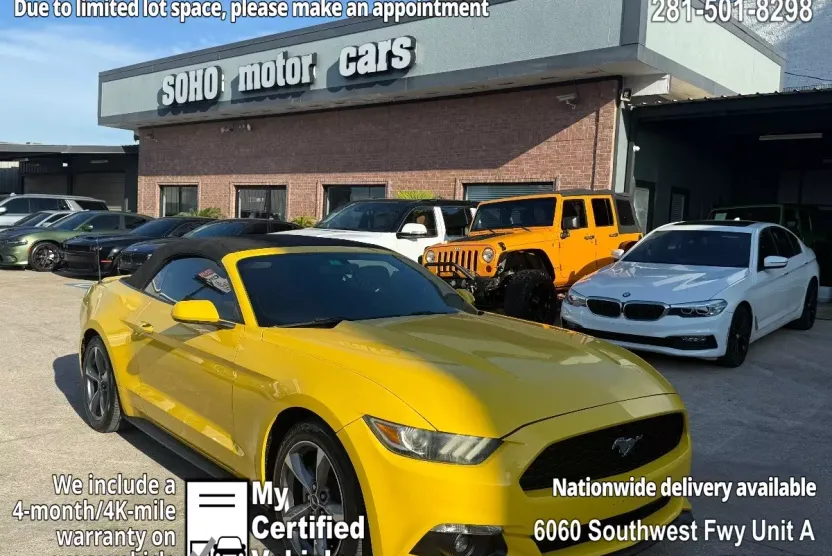 2016 Ford Mustang V6 Convertible photo 1