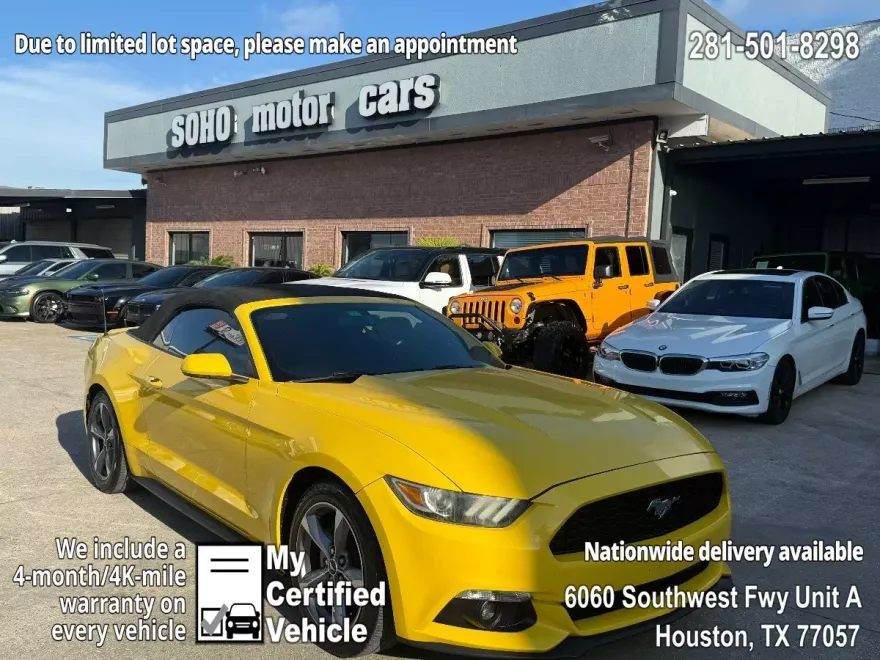 2016 Ford Mustang V6 Convertible photo 1