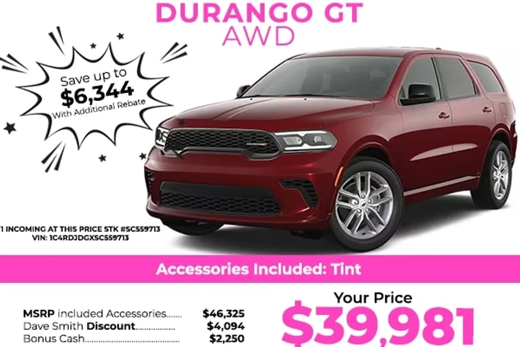 2025 Dodge Durango GT photo 1