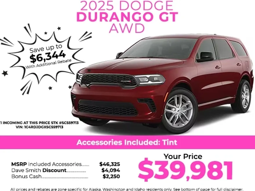 2025 Dodge Durango GT photo 1