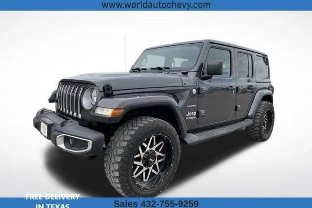 2018 Jeep Wrangler Unlimited Sahara photo 1