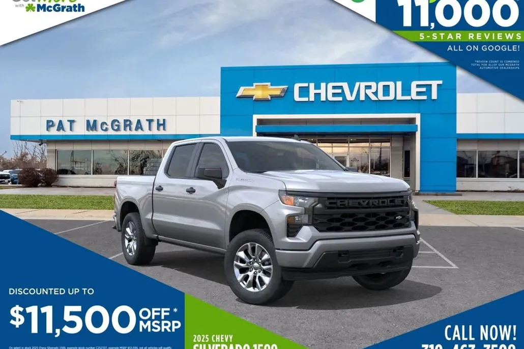2025 Chevrolet Silverado 1500 Custom photo 1