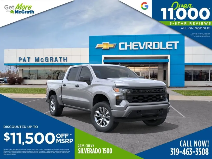 2025 Chevrolet Silverado 1500 Custom photo 1