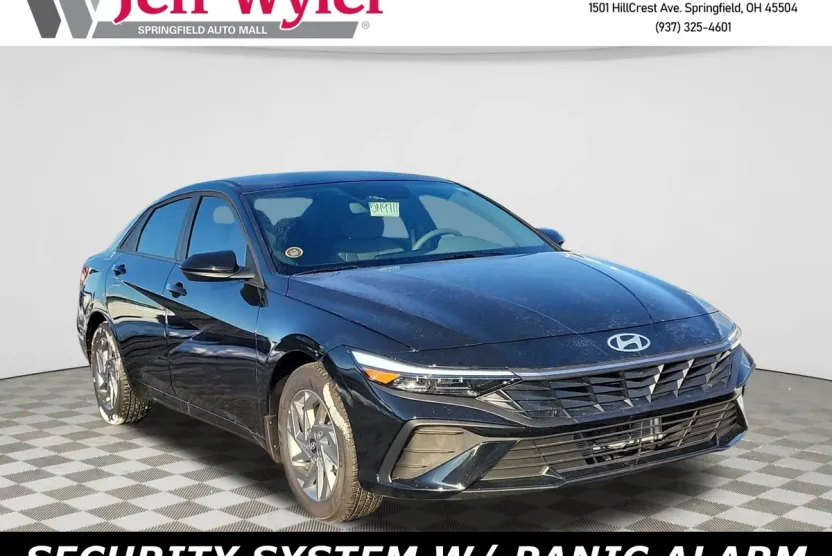 2025 Hyundai Elantra Hybrid Blue photo 1