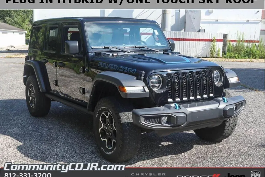 2022 Jeep Wrangler Unlimited 4xe Rubicon photo 1