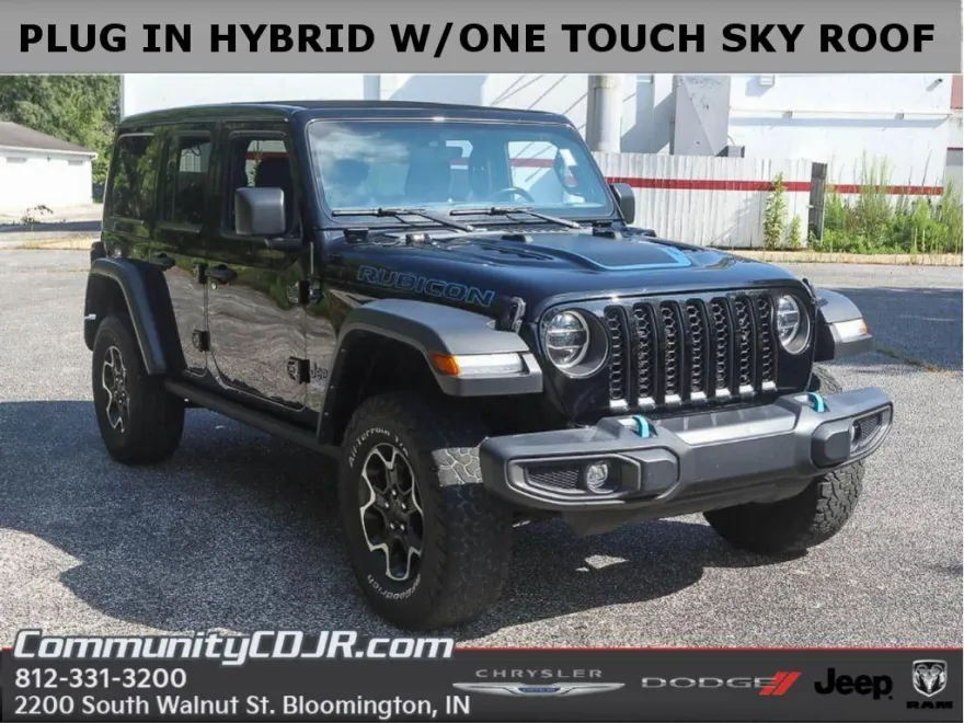 2022 Jeep Wrangler Unlimited 4xe Rubicon photo 1