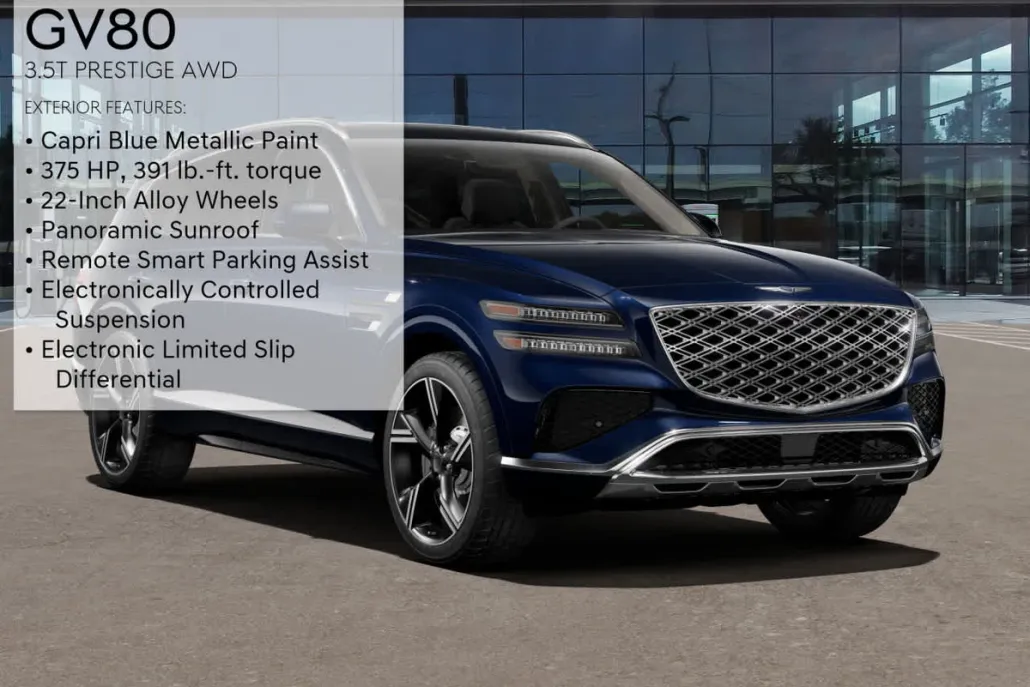2025 Genesis GV80 3.5T Prestige photo 1