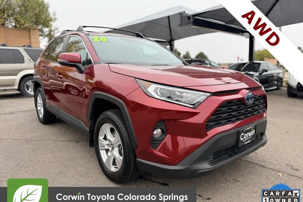 2020 Toyota RAV4 Hybrid XLE photo 1