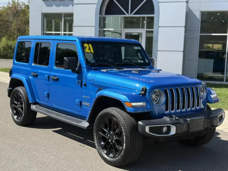 2021 Jeep Wrangler Unlimited Sahara High Altitude 4xe photo 1