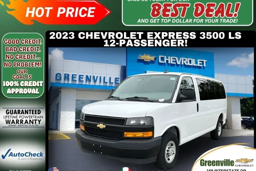 2023 Chevrolet Express Passenger 3500 photo 1