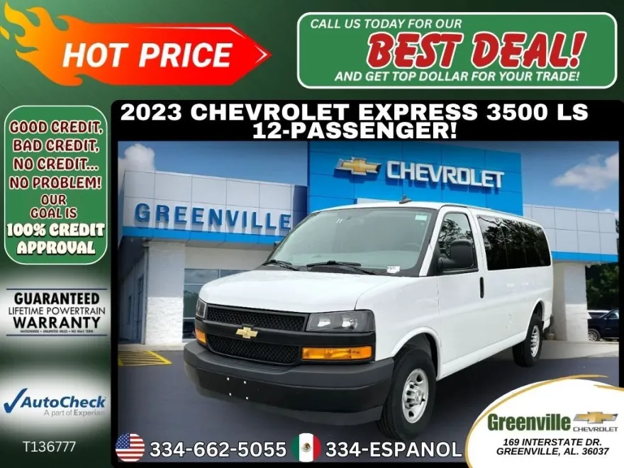 2023 Chevrolet Express Passenger 3500 photo 1