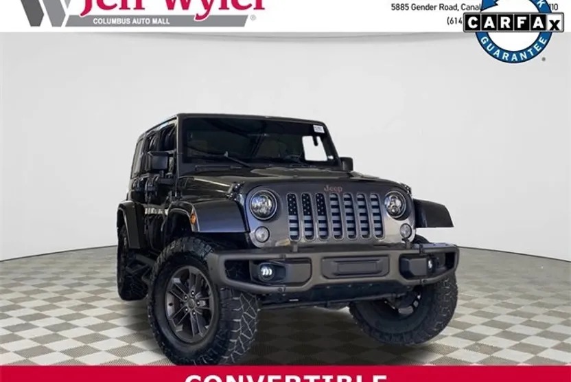 2016 Jeep Wrangler Unlimited Anniversary Edition photo 1