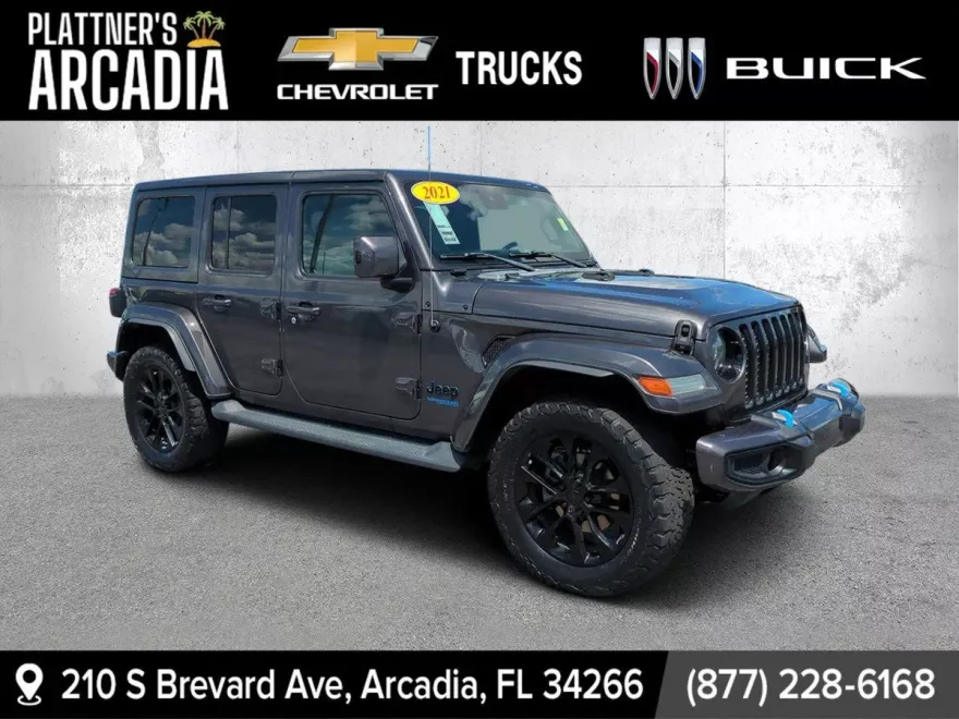 2021 Jeep Wrangler 4xe Unlimited Sahara High Altitude photo 1